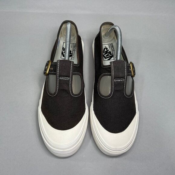 Vans Shoes Women's Size 10 Gray Canvas Slip On Platform Athletic Casual Sneakers - Picture 3 of 13